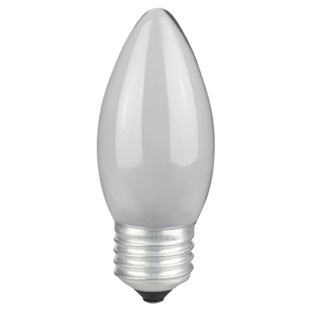 Лампочка ЭРА B36 60Вт Е27 / E27 230В накаливания свечка матовая