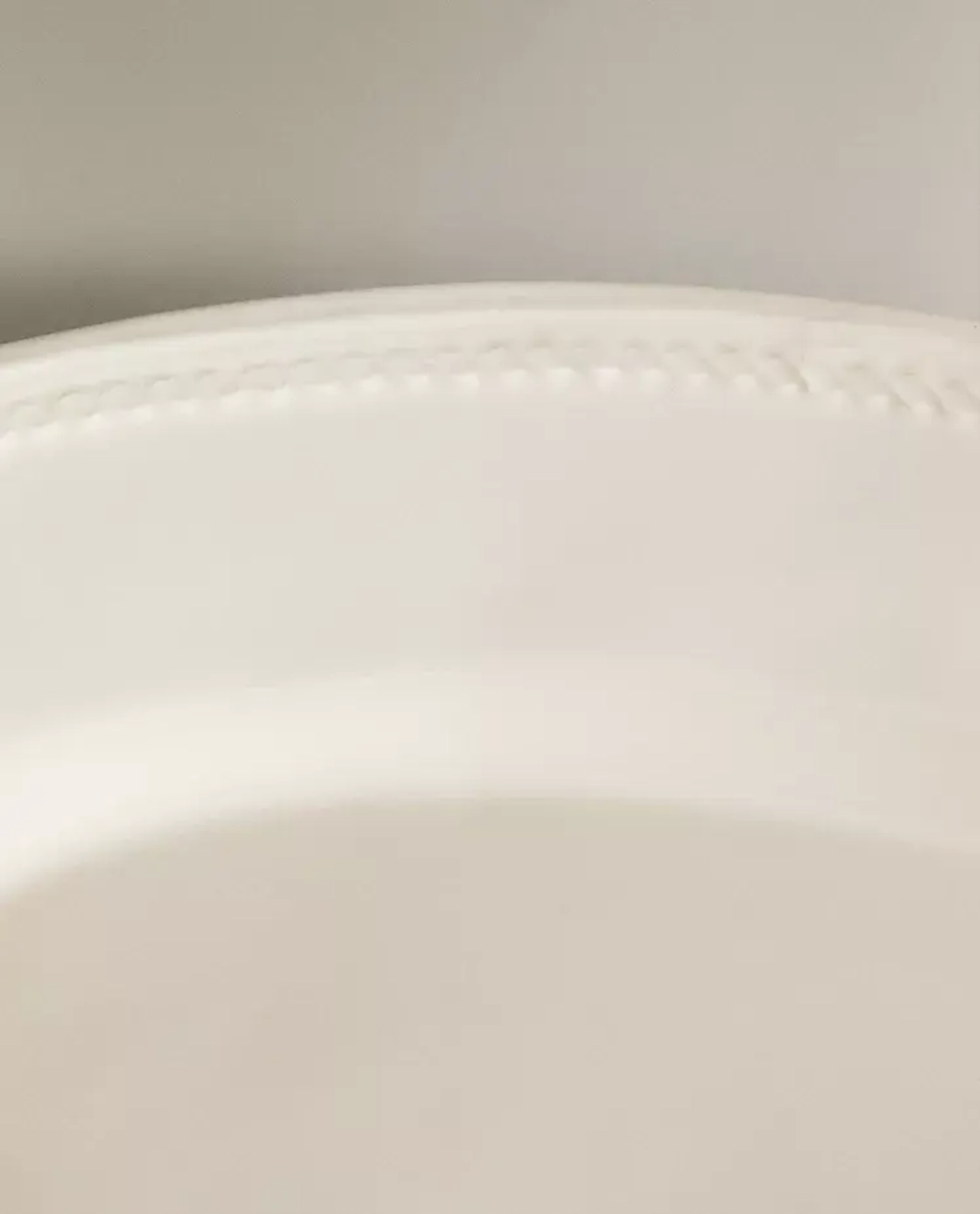 ZARA HOME СЕРВИРОВОЧНОЕ БЛЮДО, БЕЛЫЙ