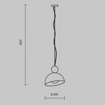 Подвесной светильник Freya Bowl FR5439PL-01W