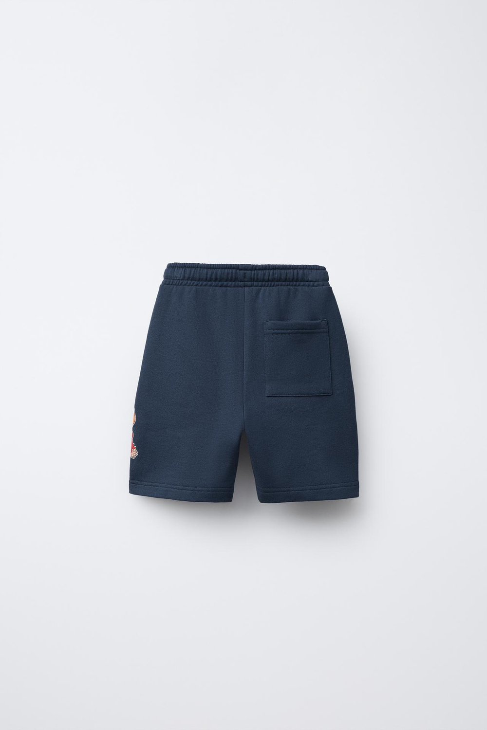 ZARA ШОРТЫ-БЕРМУДЫ ИЗ МЯГКОЙ ТКАНИ С ПРИНТОМ BRAWL STARS © SUPERCELL OY, ВЫЦВЕТШИЙ СИНИЙ