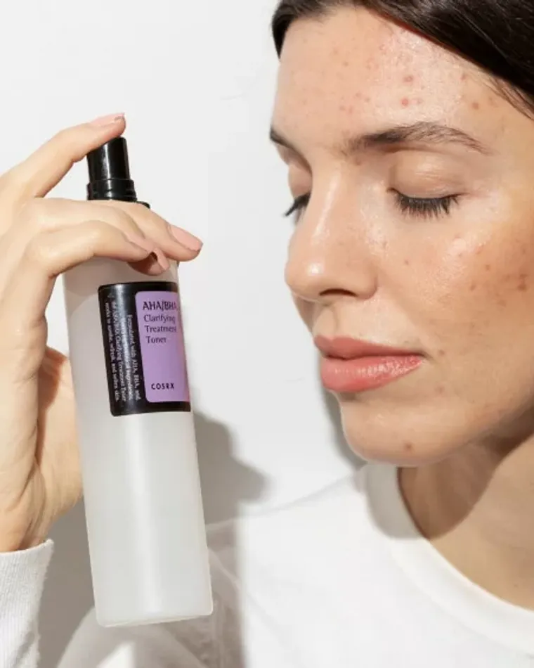 Мягкий очищающий тоник COSRX AHA/BHA Clarifying Treatment Toner 150мл