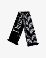 Шарф Dissident "DZ" Двусторонний Черно-Белый