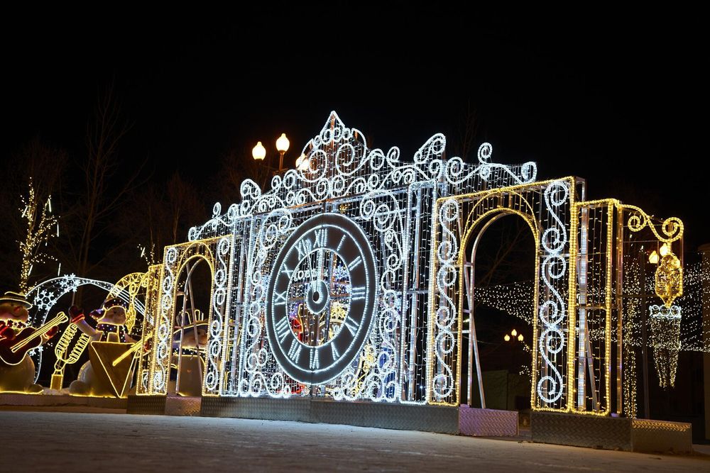 Светодиодная входная группа "Часы"