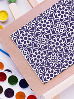 Трафарет для скрапбукинга из пластика многоразовый 012