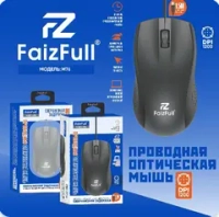 Мышь проводная FaizFull M76 3 кнопки