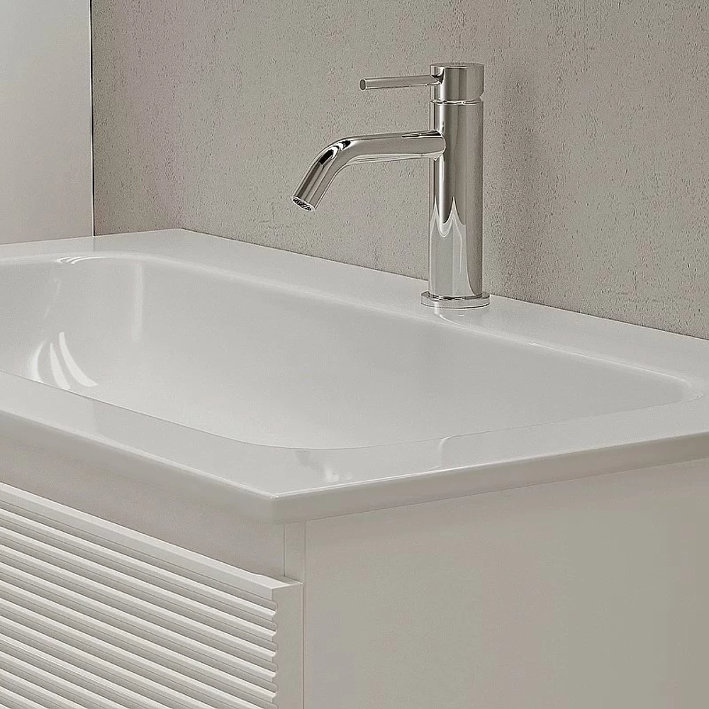 Тумба с раковиной Sancos Folk 80 FL80W Bianco
