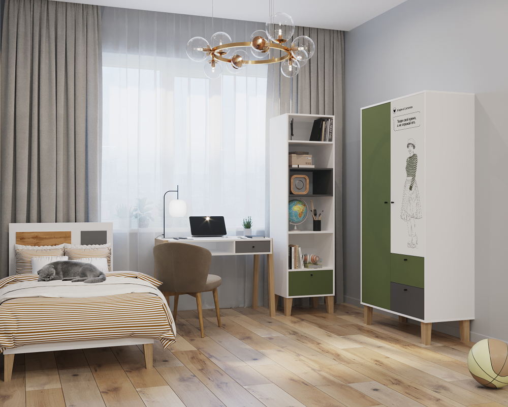 Стеллаж МАМА STORY, Белый