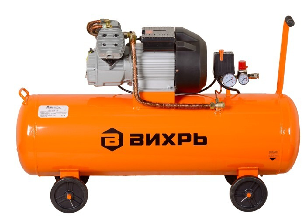 Компрессор поршневой ВИХРЬ КМП-400/100 74/3/9