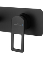 Смеситель для раковины встраиваемый WONZON & WOGHAND FRAME, Черный матовый (WW-88869010-MB)