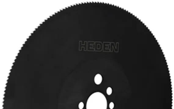 Диск пильный Heden из быстрорежущей стали HSS-DMo5 с покрытием AlTiN, 275х2х32 мм, Z=220