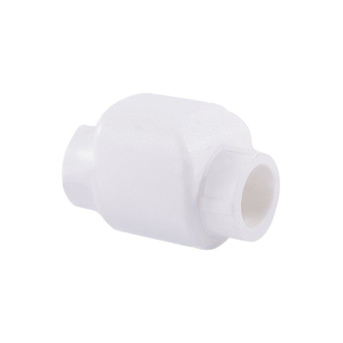 Клапан обратный ПП 25 PN 25, муфта-муфта, белый, РосТурПласт 14217