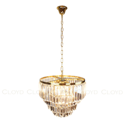 Люстра Cloyd ORDINAL-B C4 / Ø40 см - золото (арт.10803)