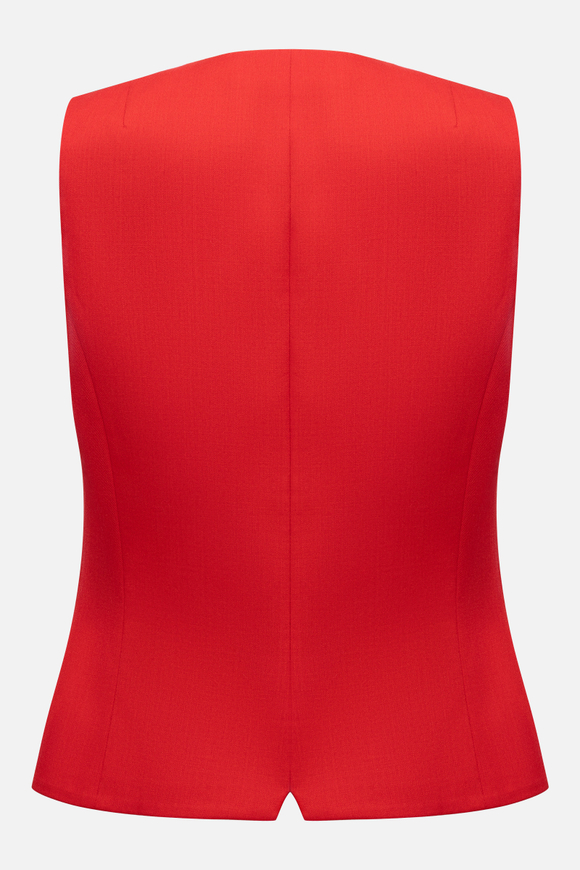 Жилет приталенный
