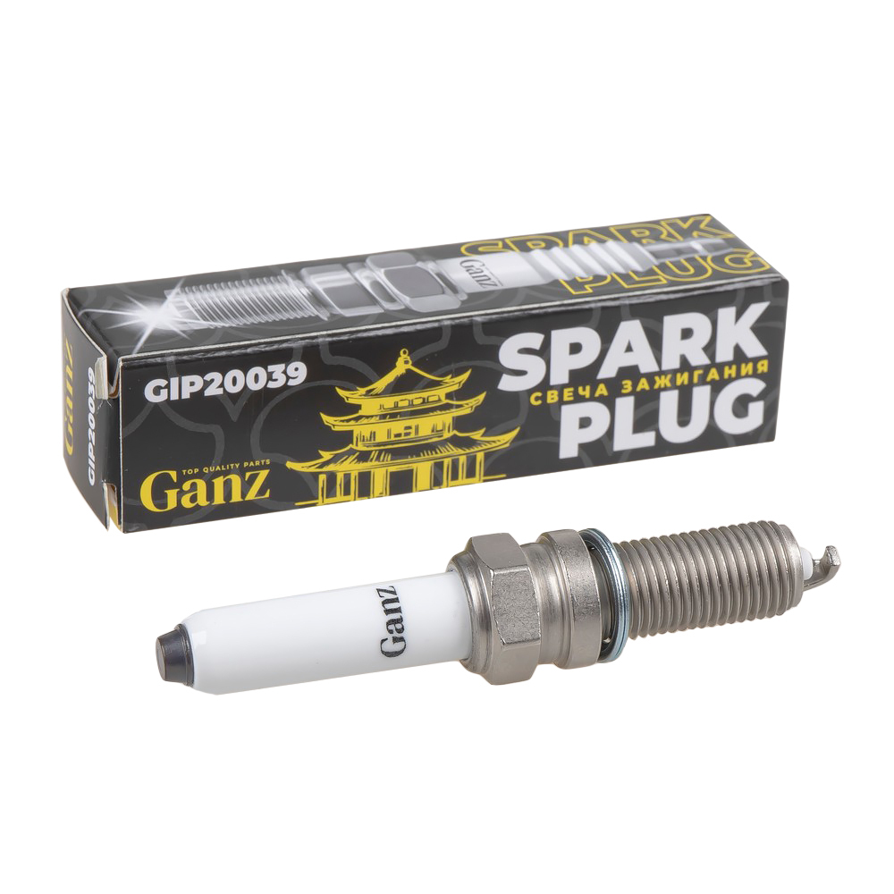 Свеча зажигания Iridium+platinum BAIC BJ40 Plus 2.0л(HY4C20B), TANK 300 2.0л(E20CB) GANZ GIP20039