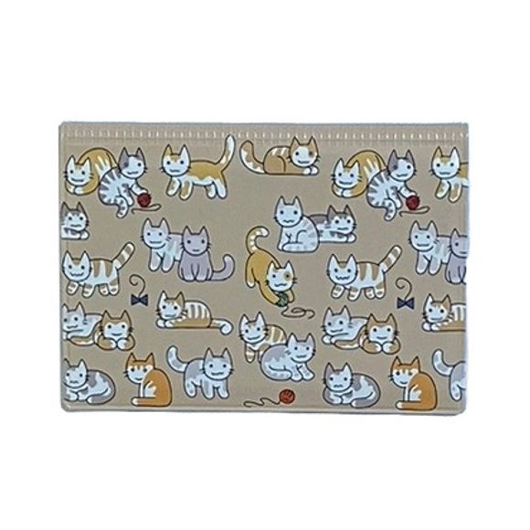 Обложка для транспортной карты "Котята" увеличенная