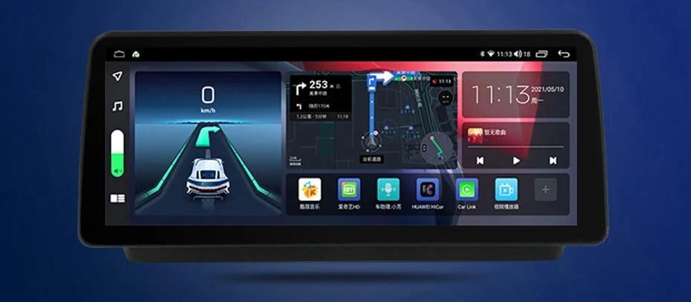 Магнитола для Mazda 6 2002-2007 - Carmedia HP-M1202 монитор 12.3" на Android 12, ТОП процессор, 6Гб+128Гб, Carplay, 4G SIM-слот