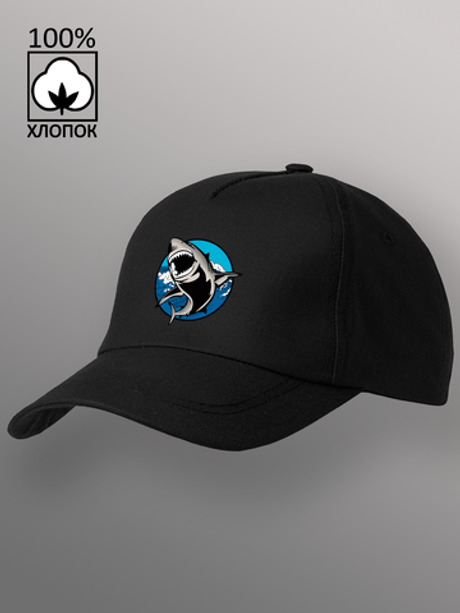 Бейсболка акула