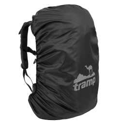 Tramp накидка на рюкзак 20-35л (черный)