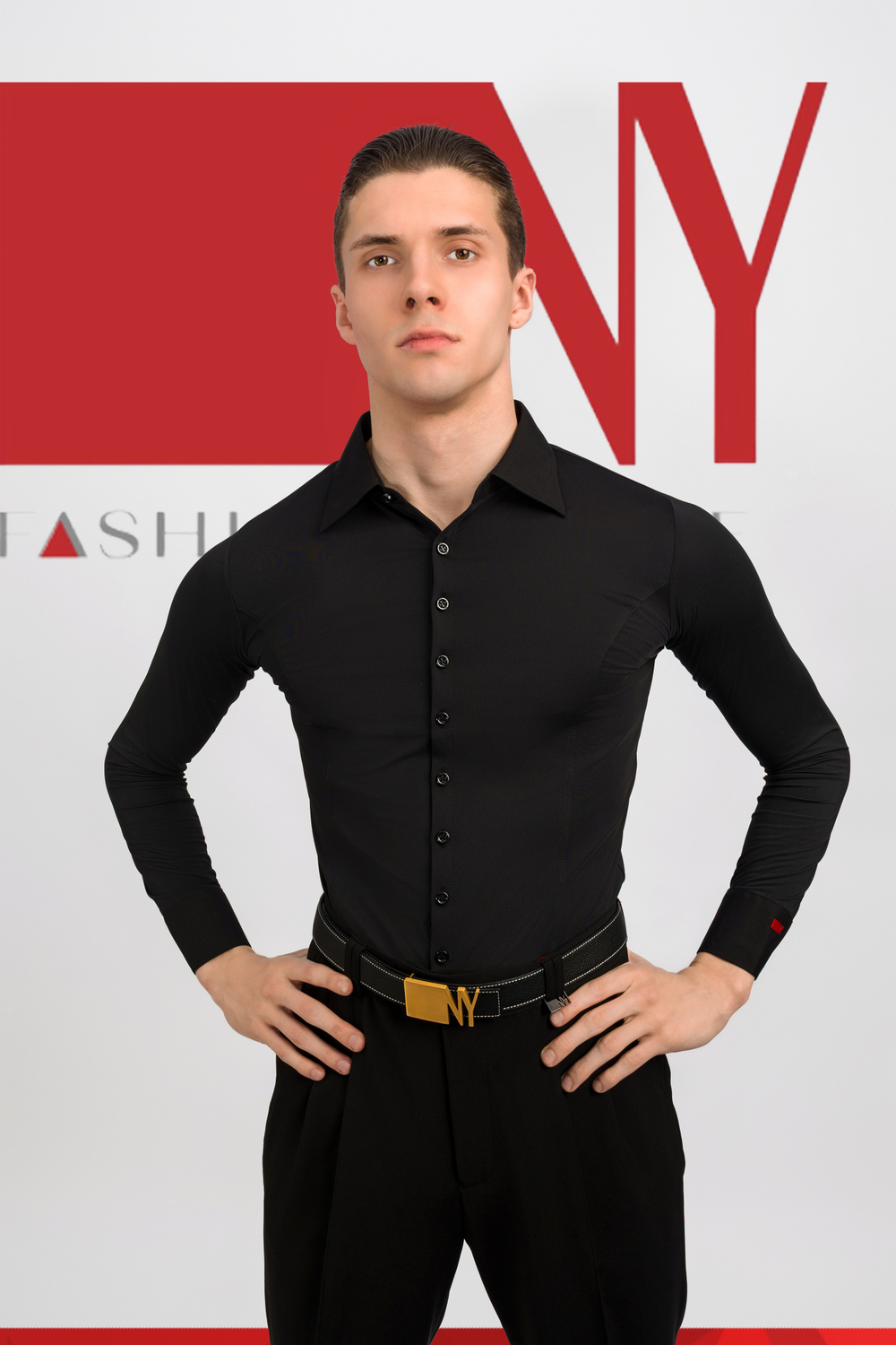 Рубашка Slim-Fit Black