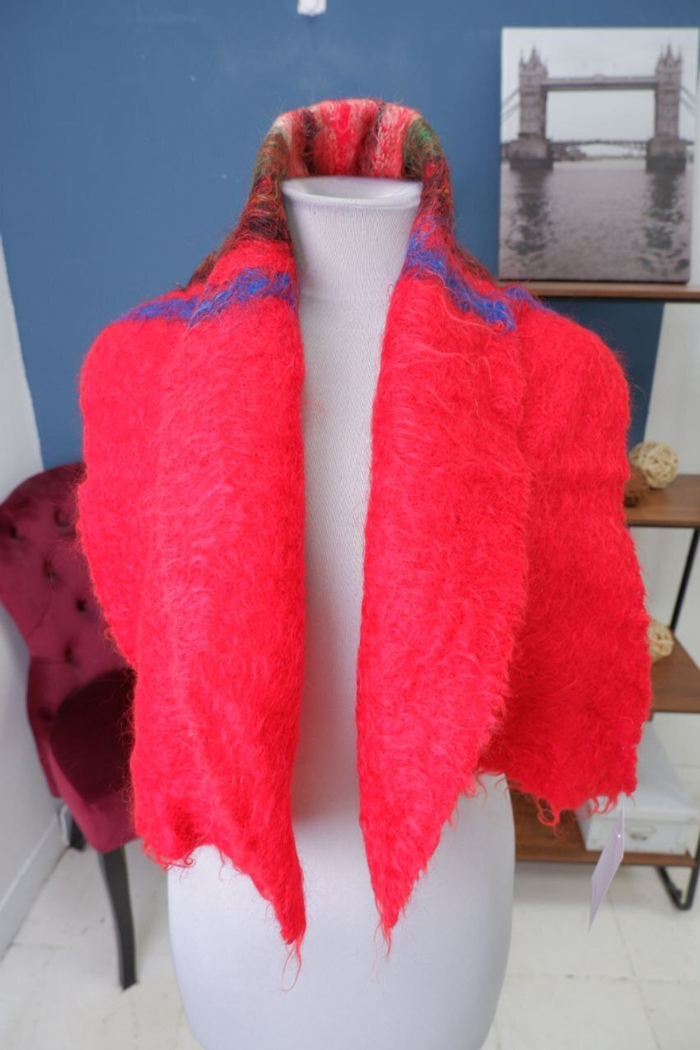 Шарф широкий