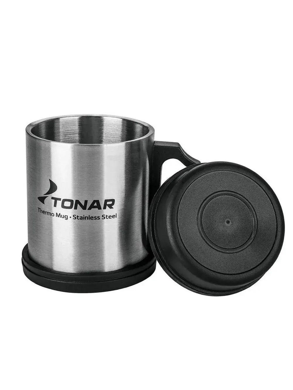 Термокружка 300ML с пл. крышкой и подставкой (T.TK-004-300)