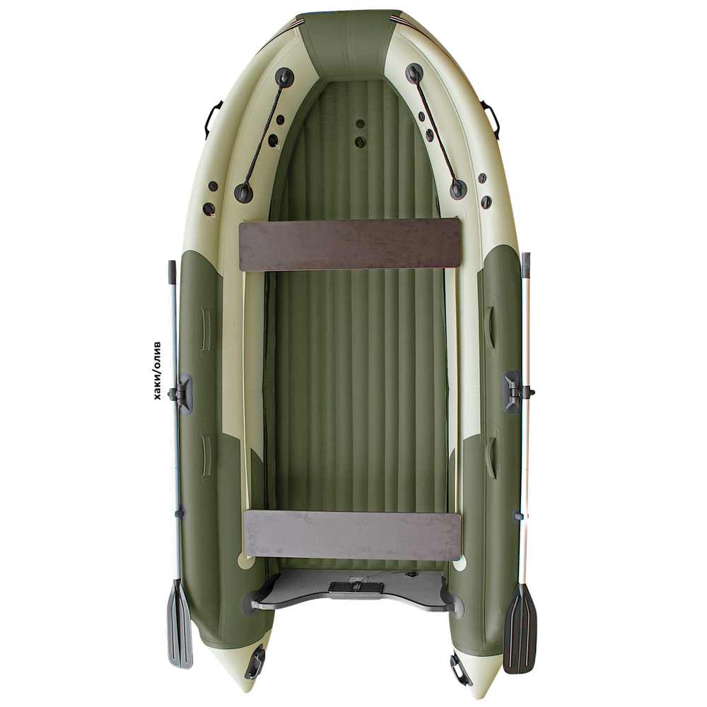 Лодка ПВХ Angler SKAT Тритон 400NDFi с Интегрированным фальшбортом ( Скат 400Fi ) -