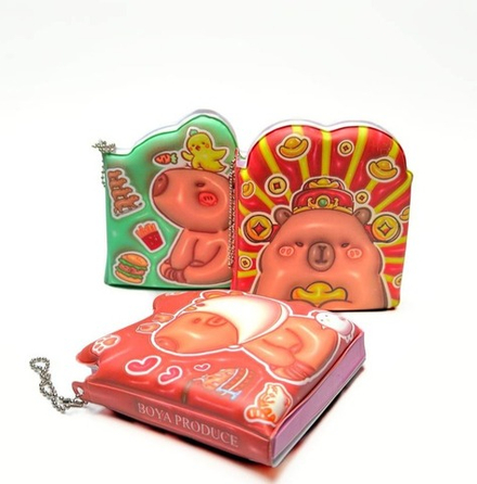 Блокнот "Капибара" 11 см оптом