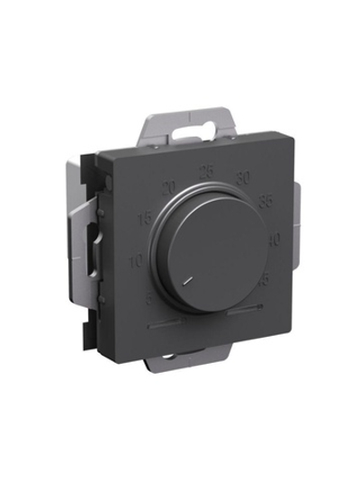 Термостат теплого пола электронный AtlasDesign 10А с датчиком механизм базальт SE ATN001435