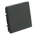 Переключатель 1-клавишный (механизм), STEKKER, 250В, 10A, серия Эмили, RSW10-5105-05, черный уголь, soft touch 49841