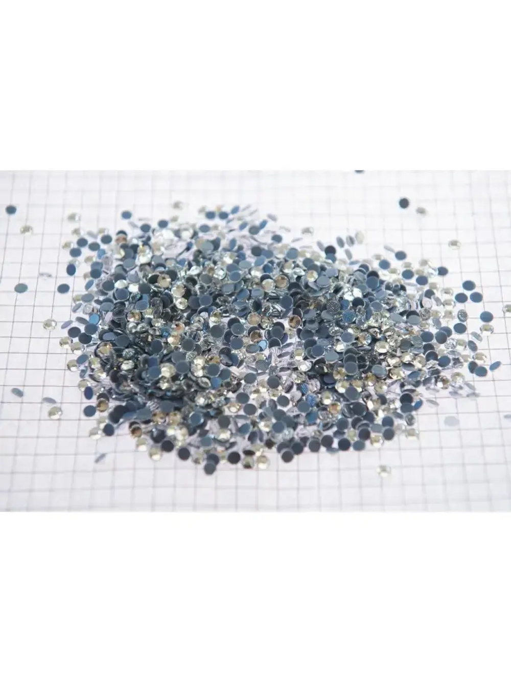 Стразы термоклеевые стекло Crystal ss16