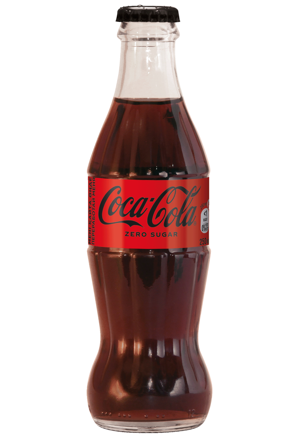 Coca-Cola Zero, Glass 0,25 л.