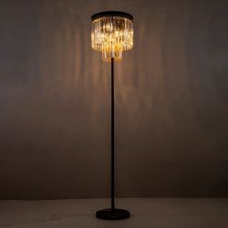 Citilux Мартин CL332962 Торшер хрустальный Шампань