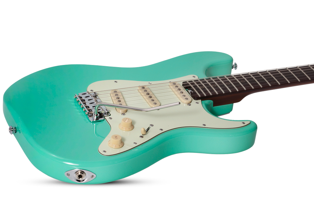 Schecter NICK JOHNSTON TRAD-SSS ATOMIC GREEN