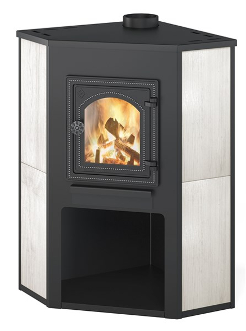 Камин ЭТНА (ДТ-4С) угловой Ø115мм