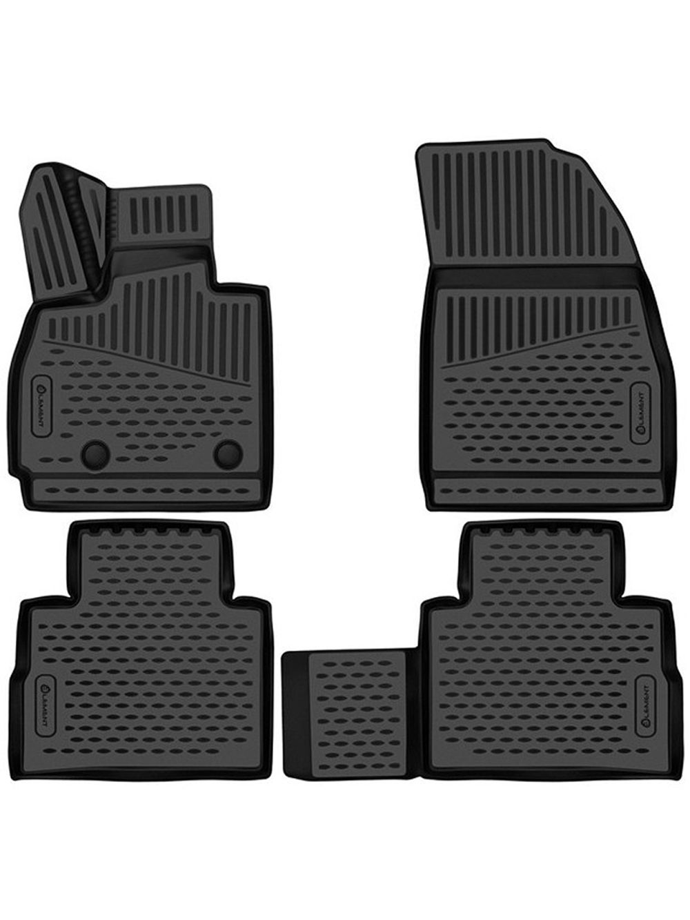 Коврики в салон для EXEED RX 2023 - 4шт. (полиуретан) ELEMENT3DAN0628210K