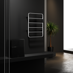 Полотенцесушитель электрический WONZON & WOGHAND WISMAR, Темный графит (WW-AL201-GM)