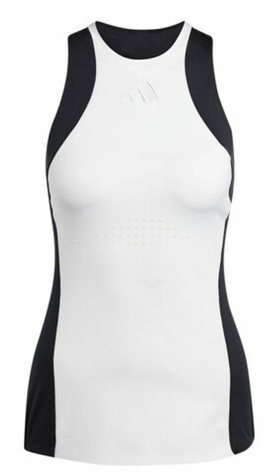 Женский топ теннисный Adidas Tennis Premium Tank Top - white/black