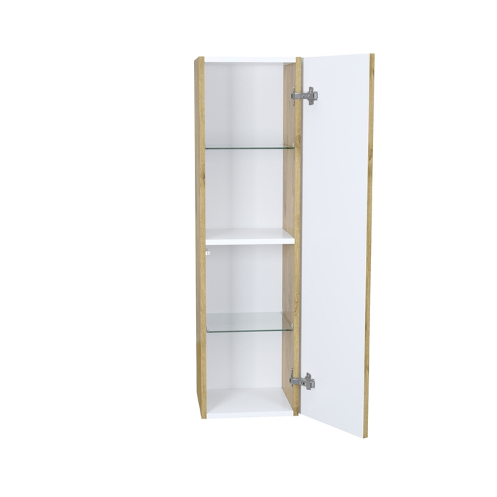 Пенал подвесной IDDIS Bild, 30 см, дуб светлый, BIL30V0i97