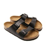 Кожаные шлепанцы arizona Birkenstock - черный(51191)