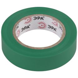 Изолента ЭРА ET1510GREEN ПВХ 15мм х 10м зеленая