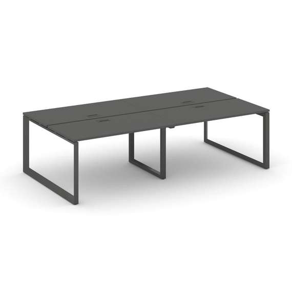 Style Project Рабочая станция двухсторонняя SN-59O.DRS-044 Антрацит/Металл Антрацит/Черный Заглушка