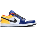 Кроссовки Air Jordan 1 Low White Deep Royal Blue