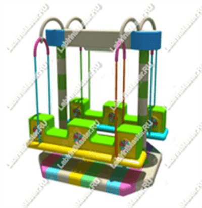 Качеля детская 4KIDS "Леденцы"