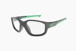 Спортивные очки с диоптриями Demetz Puntaco / Matt Grey / Matt Light Green V. Colourless cat. 0