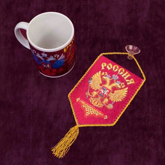 Автомобильный вымпел «Герб России"