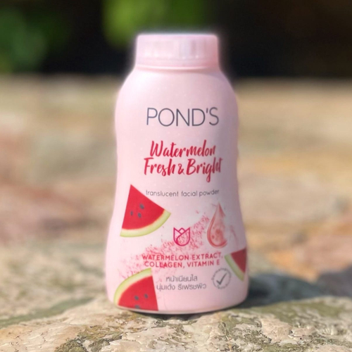 Полупрозрачная пудра для лица с арбузным экстрактом, коллагеном и витамином Е Watermelon Fresh Bright Facial Powder Pond’s