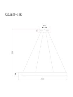 Подвесная люстра Arte Lamp
