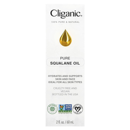 Cliganic, Чистое масло сквалана, 60 мл (2 жидк. Унции)