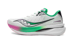 Saucony IDLING Cruise Lightweight Cushioning Slip Resistant Low top Casual Running Shoes Unisex White Pink Green
