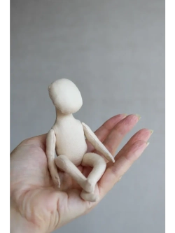 Бумажная выкройка тела интерьерной куклы Младенец